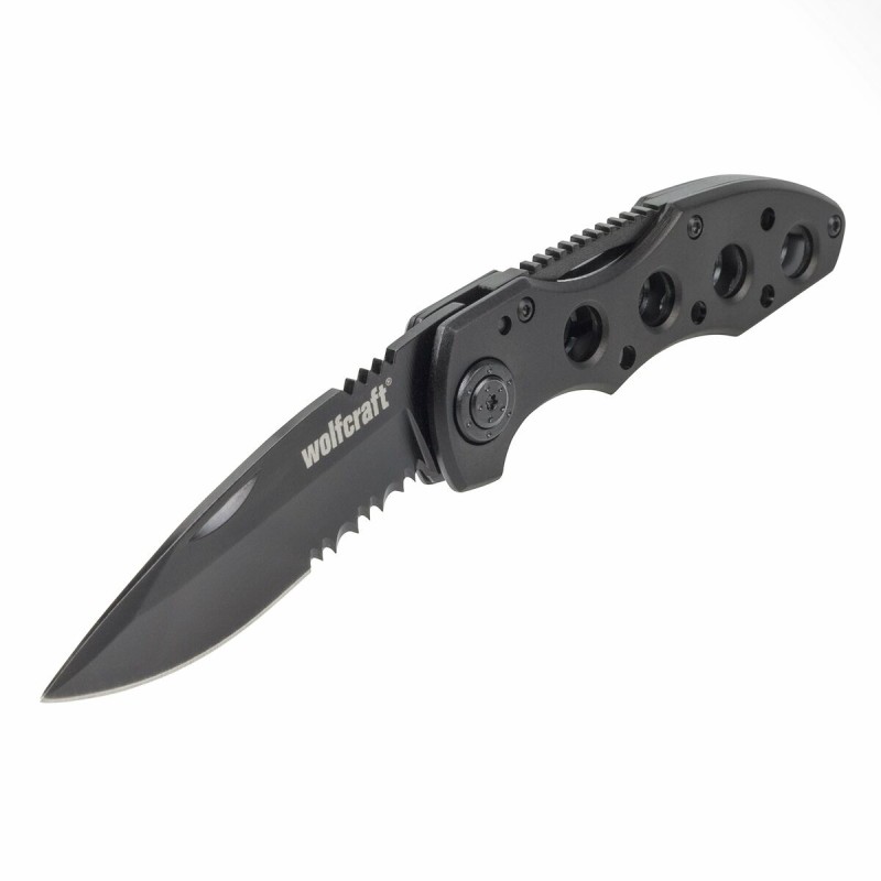 Coltello a serramanico Wolfcraft 75 mm Coltello a serramanico Wolfcraft 75 mm