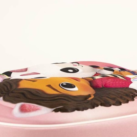 Zaino Scuola Gabby's Dollhouse Rosa 25 x 31 x 10 cm