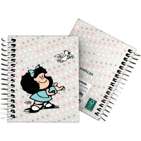 Quaderno Mafalda Bird Multicolore A7 100 fogli