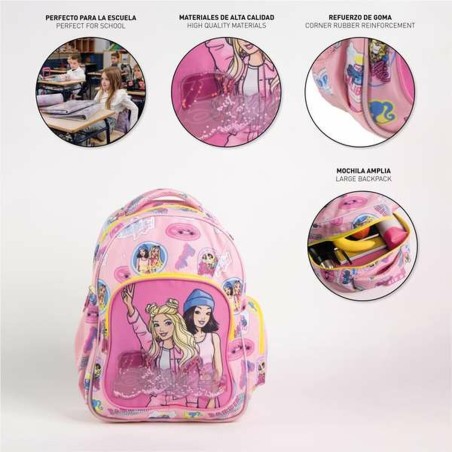 Zaino Scuola Barbie Fucsia