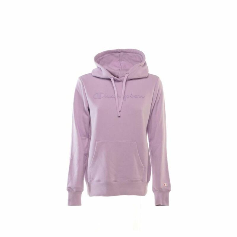 Felpa con Cappuccio Donna Champion Lilla Felpa con Cappuccio Donna Champion Lilla