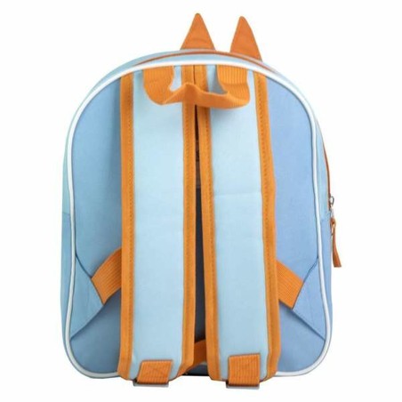 Zaino Scuola 3D Bluey Azzurro