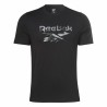 Maglia a Maniche Corte Uomo Reebok Indentity Modern Camo Nero Mimetico