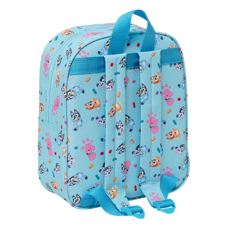 Zaino Scuola Bluey Blu cielo 22 x 27 x 10 cm 3D