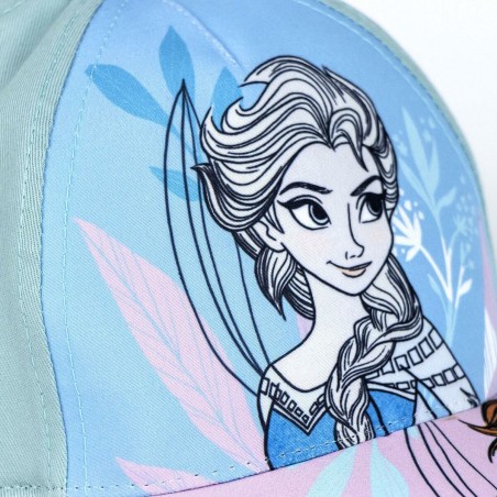 Cappellino per Bambini Frozen Azzurro (53 cm)