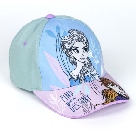 Cappellino per Bambini Frozen Azzurro (53 cm)