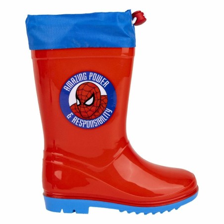 Stivali da pioggia per Bambini Spider-Man Rosso