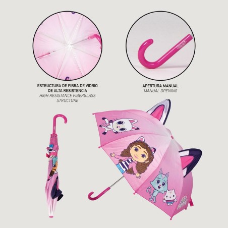 Ombrelli Gabby's Dollhouse Fucsia