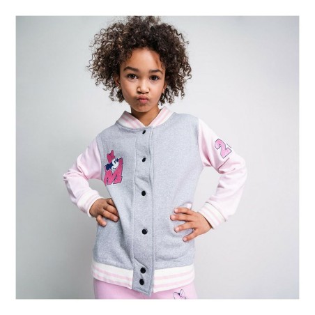 Giacca per bambini Minnie Mouse Grigio
