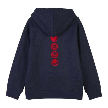 Felpa con Cappuccio Bambino Marvel Blu scuro