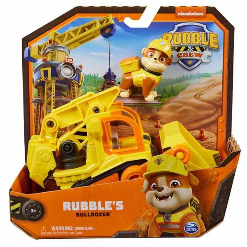 Personaggi d'Azione The Paw Patrol Rubble Crew Personaggi d'Azione The Paw Patrol Rubble Crew