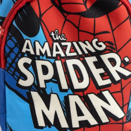 Zaino Casual Spider-Man Rosso 13 x 23 x 7 cm