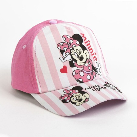 Cappellino per Bambini Minnie Mouse Rosa (53 cm)