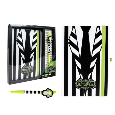 Set di Cancelleria Beetlejuice Bianco