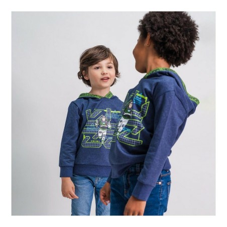 Felpa con Cappuccio Bambino Buzz Lightyear Azzurro