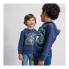 Felpa con Cappuccio Bambino Buzz Lightyear Azzurro