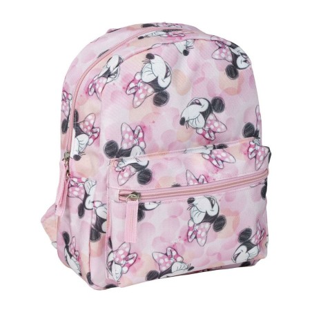 Zaino Scuola Minnie Mouse Rosa 22 x 27 x 9 cm