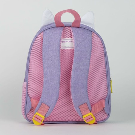 Zaino Scuola Gabby's Dollhouse Lilla 25 x 30 x 10 cm