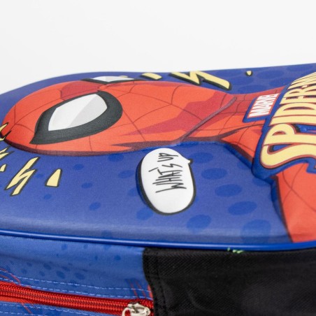 Zaino Scuola Spider-Man Azzurro 8 X 32 X 26 CM