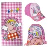 Set estivo per bambini Peppa Pig Rosa 3 Pezzi