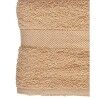 Telo da bagno Berilo 89658 Crema 80 % cotone 20 % Poliestere 70 x 130 cm (3 Unità)
