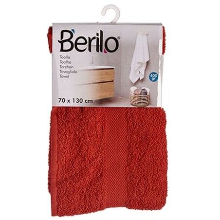 Telo da bagno Berilo 89666 Teja 80 % cotone 20 % Poliestere 70 x 130 cm (3 Unità)