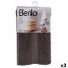 Telo da bagno Berilo 89670 Grigio 80 % cotone 20 % Poliestere 70 x 130 cm (3 Unità)
