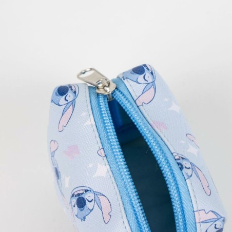 Dispenser per Buste Stitch Azzurro Chiaro 100 % poliestere 9 x 21 x 3 cm