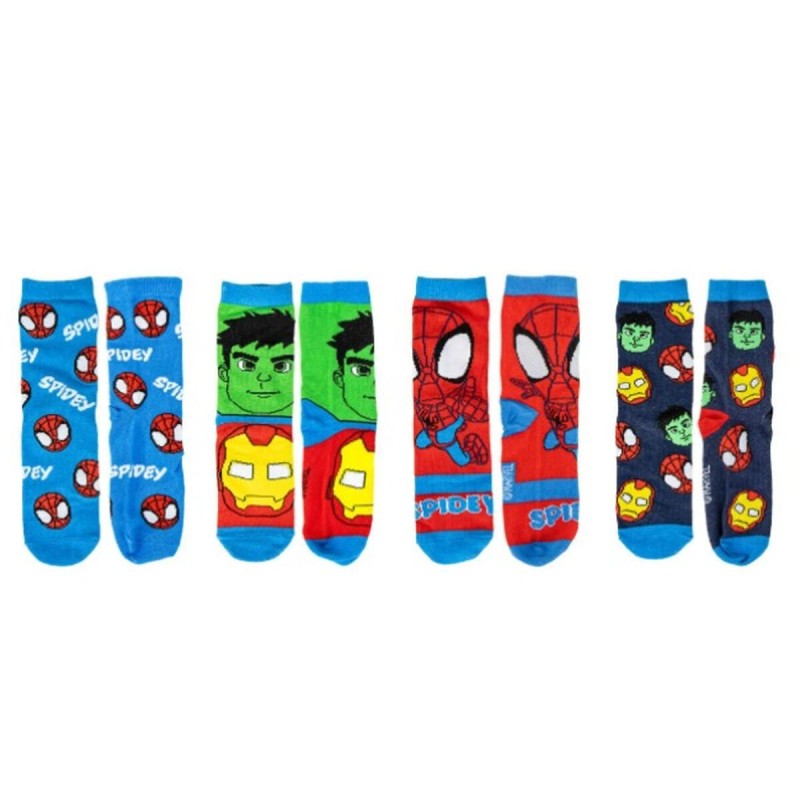 Calzini Spidey 4 paia Calzini Spidey 4 paia