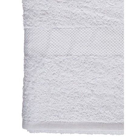 Telo da bagno Berilo 89678 Bianco 80 % cotone 20 % Poliestere 70 x 130 cm (3 Unità)