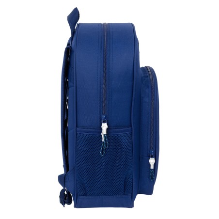 Zaino Scuola F.C. Barcelona Blu Marino 32 x 38 x 12 cm