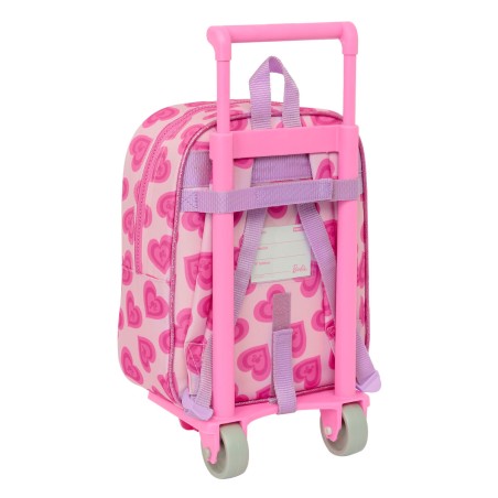 Trolley per la Scuola Barbie Love Rosa 22 x 27 x 10 cm
