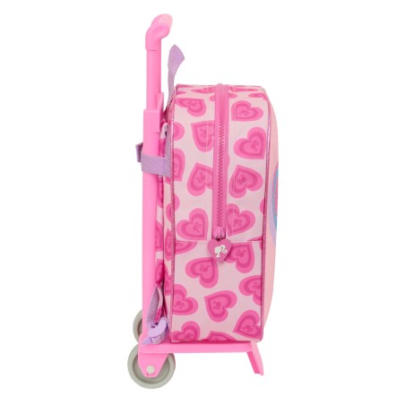 Trolley per la Scuola Barbie Love Rosa 22 x 27 x 10 cm