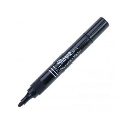 Marcatore permanente Sharpie M15 Nero 12 Unità