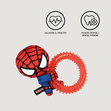 Giocattoli per cani Spider-Man   Rosso 7,0 x 12,5 x 18,5 cm (4 Unità)