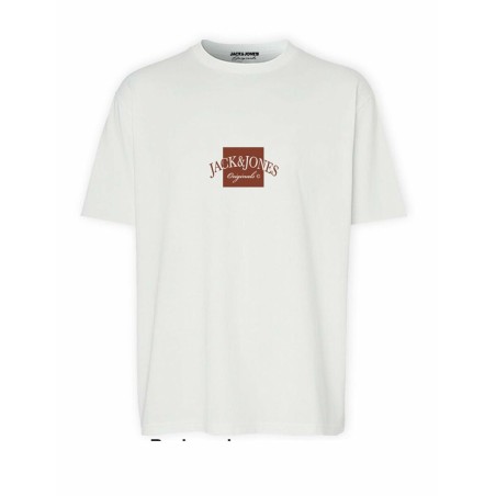 Maglia a Maniche Corte Uomo Jack & Jones JORBOSTON TEE SS 12277888 Bianco
