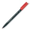 Marcatore permanente Staedtler Lumocolor 317-2 M Rosso (10 Unità)