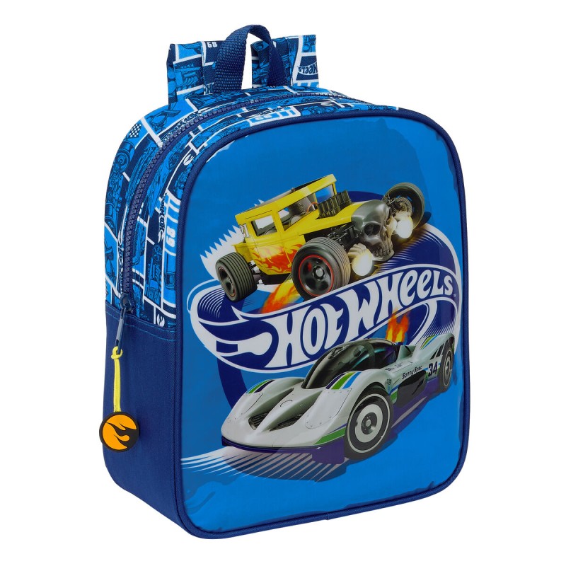 Zaino per Bambini Hot Wheels Sonny Blu Marino 22 x 27 x 10 cm Zaino per Bambini Hot Wheels Sonny Blu Marino 22 x 27 x 10 cm