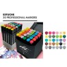 Set di Pennarelli Alex Bog Luxury Canvas Gama Artist 30 Pezzi Multicolore