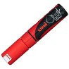 Pennarelli a gesso liquido Uni-Ball PWE-8K Rosso (6 Pezzi) (6 Unità)