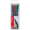 Set di Pennarelli Stabilo Oh Pen Multicolore 0,7 mm (5 Unità)