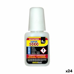 Adesivo Istantaneo Bricotech Super 5000 8 g (24 Unità)
