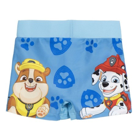 Costume da Bagno Boxer per Bambini The Paw Patrol Azzurro