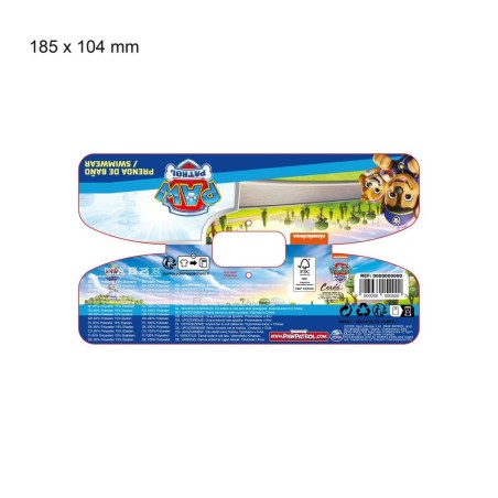 Costume da Bagno Boxer per Bambini The Paw Patrol Azzurro