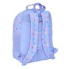 Zaino Scuola Benetton Lila Lilla 32 x 42 x 15 cm
