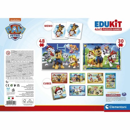 Set di 4 Puzzle Clementoni
