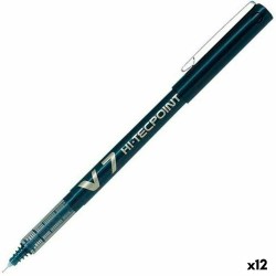 Penna a inchiostro liquido Pilot V-7 Hi-Tecpoint Nero 0,5 mm (12 Unità)