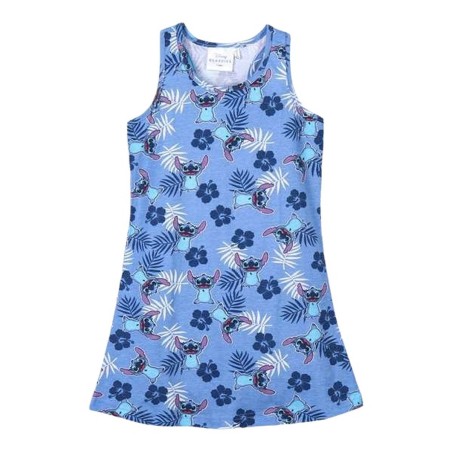 Vestito Stitch Azzurro Bambina