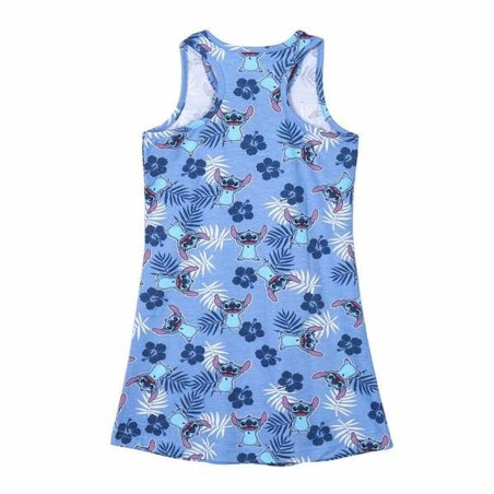 Vestito Stitch Azzurro Bambina