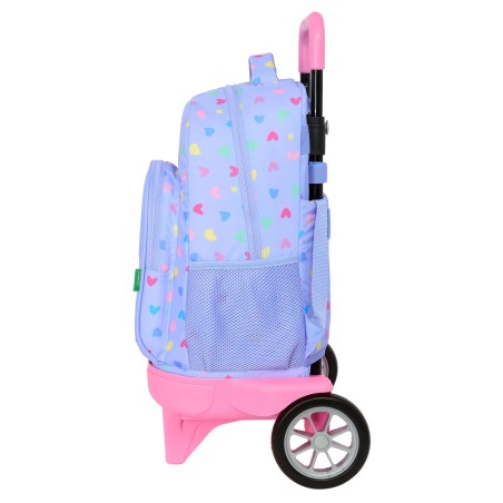 Trolley per la Scuola Benetton Lila Lilla 33 x 45 x 22 cm